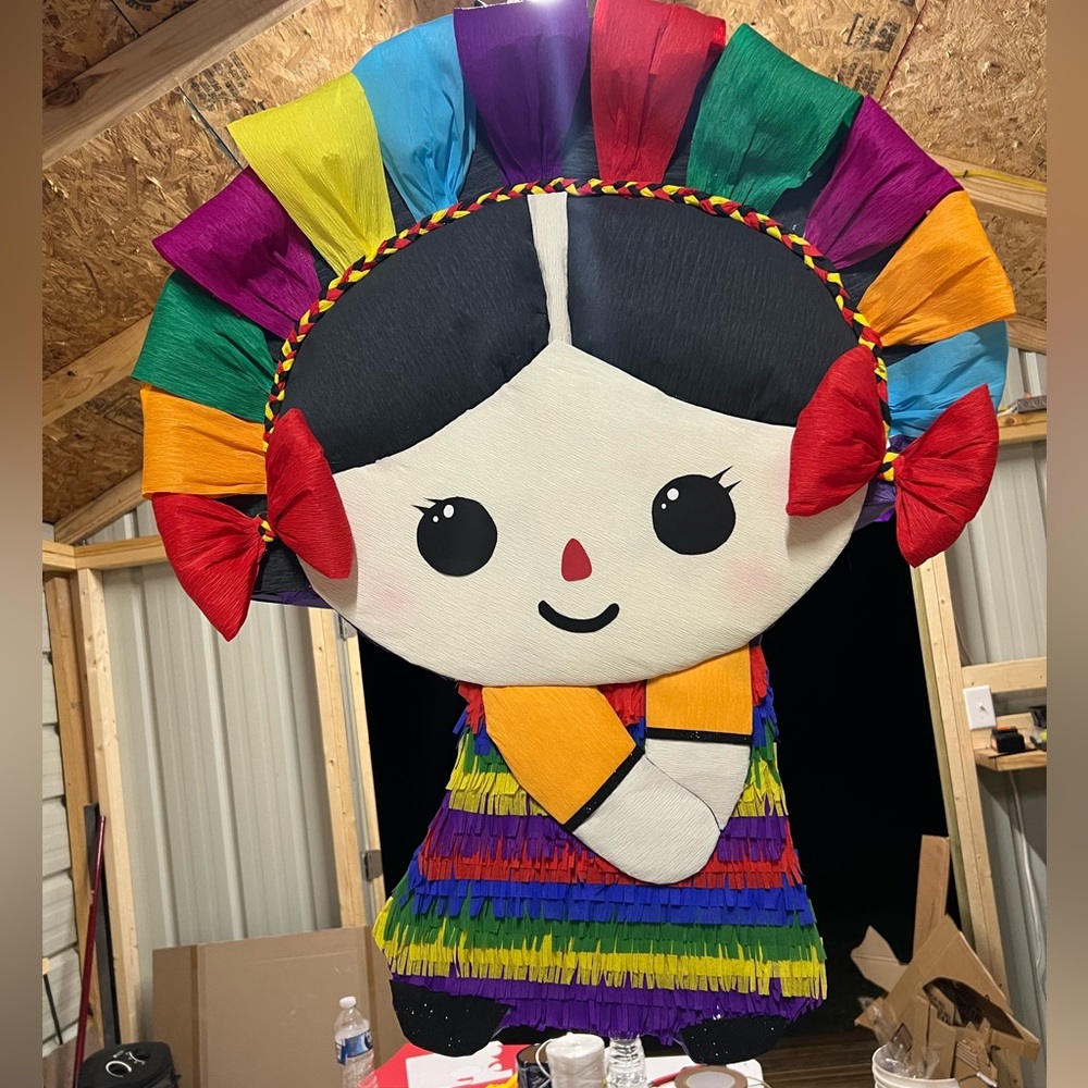 Colorful Doll Piñata
